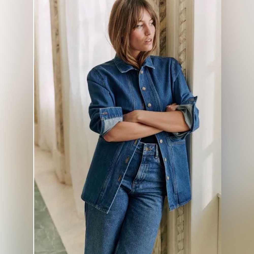 Will Denim Shirt/Jacket from Sezane - size XS